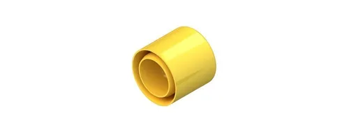 Niedax SKMIR 30 Schutzring D=30 mm (50 Stk.) - Praktischer Schutzring aus Kunststoff für sichere Abdeckung, ideal für verschiedene Anwendungen. Lieferumfang: 50 Stück, Maße: D=30 mm, Farbe: gelb.