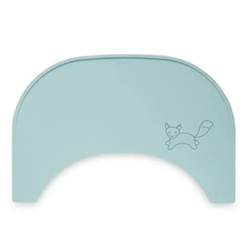 hauck Silikon Platzdeckchen für Alpha Click Tray Klick-Essbrett für Alpha+ & Beta+ Holzhochstuhl, Baby & Kinder Platzset, Abwaschbar, Schmutzabweisend, Rutschhemmend (Fox Mint)