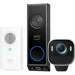eufyCam S3 Pro Doppelpack + eufy Video Doorbell E340 + Chime