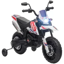 AIYAPLAY Kinder Elektro-Motorrad Aprilia 12V - Elektrofahrzeuge: Authentisches Aprilia-Modell mit abnehmbaren Trainingsrädern und 12V-Dualmotoren für bis zu 1 Stunde Fahrspaß bei 6 km/h.