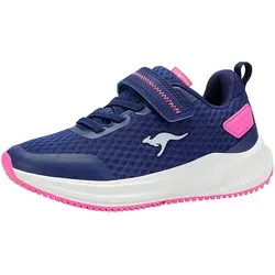 Kangaroos Sportschuhe "K-RDK Fam EV" in Dunkelblau, Größe 28 - Kangaroos Sportschuhe "K-RDK Fam EV" in Dunkelblau - ideal für aktive Kinder. Mit atmungsaktivem Obermaterial und verstärkten Kappen für optimalen Halt. Schnürung und Klettverschluss sorgen für einfaches Anziehen.