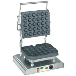 Neumärker Tartlet-Basisgerät 12-40600DT - Gastronomie-Crepes- & Waffelgeräte, ideal für Buffets mit pikanten und süßen Tartlets, benutzerfreundlich mit Digitaltimer und höhenverstellbaren Füßen.