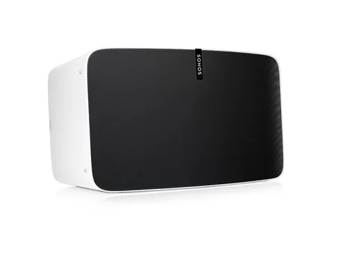Sonos PLAY:5 (Gen 2) Wireless Smart Speaker - Kabelloser Klanggenuss in Weiß - Lautsprecher & Subwoofer: Genießen Sie kristallklaren Sound mit Smart-Home-Kompatibilität, ideal für Musikliebhaber und Sprachsteuerung über Alexa.