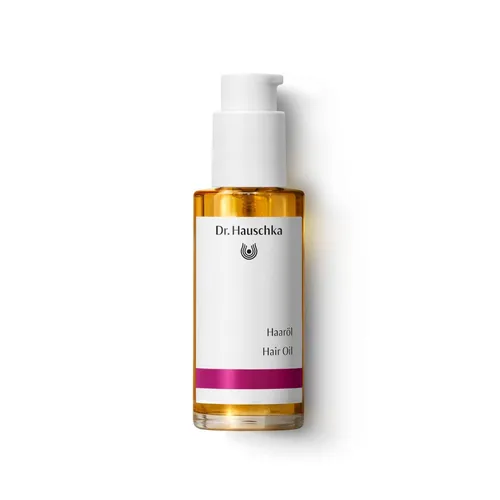 Dr. Hauschka Haaröl 75 ml - Haaröl ohne Silikone für gesunde Kopfhaut und glänzendes Haar, schützt vor Umwelteinflüssen und kommt im praktischen Dosierspender.