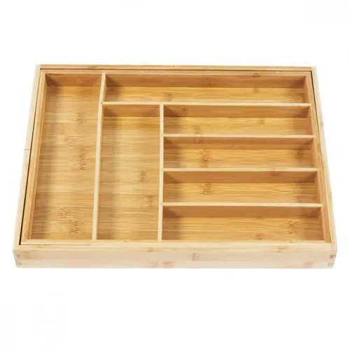 Bamboo Cutlery Drawer Organiser GB379 GreenBlue 5902211131557