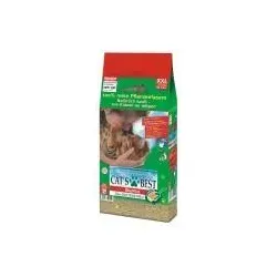 Cat's Best Ökoplus 40ltr - Biologisch abbaubare Katzenstreu - Katzenstreu, klumpenbildend und umweltfreundlich, die einzige biologisch abbaubare Option auf dem Markt für eine nachhaltige Tierhaltung.