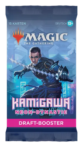Kamigawa Neon Dynasty Draft Booster Packung deutsch - Magic the Gathering MTG