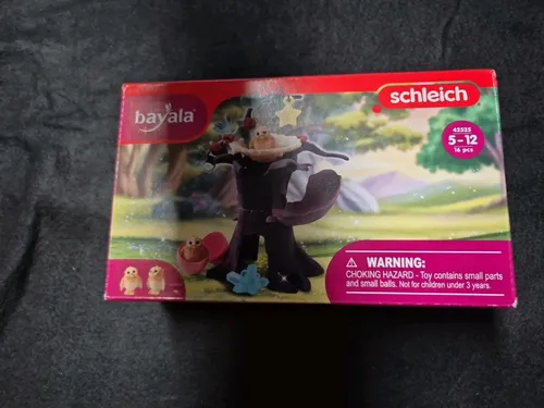 schleich 42525 Schlüpfende Babyeulen - BAYALA Spielset für Kinder 5-12 Jahre, mit Rutsche und liebevoll gestalteten Eulenküken für fantasievolles Spielen