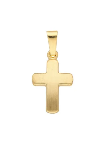 Adelia´s 333 Gold Kreuzanhänger für Damen & Herren - Eleganter Kreuzanhänger aus 333 Gold. Perfektes Schmuckstück für jeden Anlass, mit geprüfter Qualität und stilvollem Design.