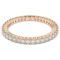 Swarovski Vittore Ring - Eleganter Damenring mit Swarovski Kristallen - Ringe für Damen, rosé vergoldet mit strahlenden Swarovski Kristallen für glamourösen Glanz und meisterhafte Handwerkskunst - ideal für jeden Anlass.