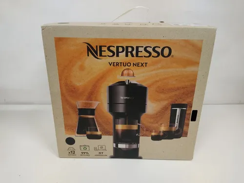 NESPRESSO VERTUO NEXT PREMIUM Classic Kapsel Kaffeemaschine Schwarz Bluetooth