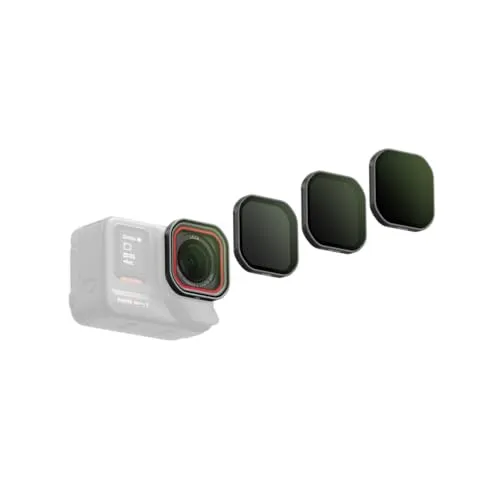 INSTA360 Ace Pro 2 ND Filter Set - Videografie Zubehör für Action Cams, verbessert die Bildqualität und sorgt für cinematic Aufnahmen dank professioneller ND-Filter.