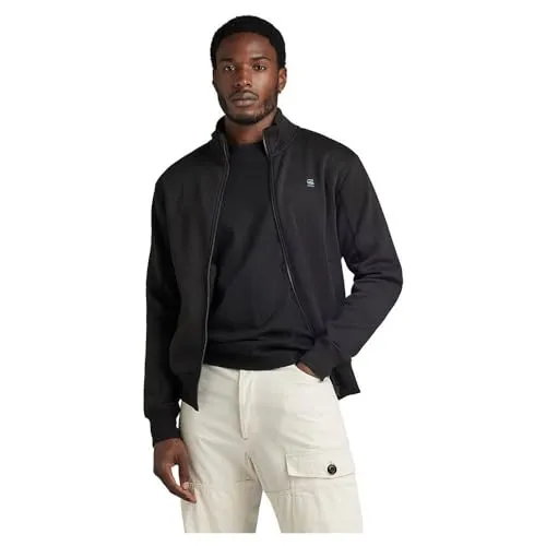 G-STAR Raw Herren Pullover D24553-c235-6484 Dk Black XXL - Funktionsjacken aus hochwertiger, atmungsaktiver Baumwolle für optimalen Tragekomfort und lässigen Style im Alltag.