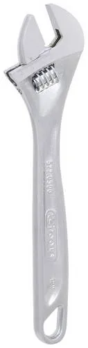 KS Tools 5770300 Rollgabelschlüssel 34mm - Hochwertiger Rollgabelschlüssel, 15° abgewinkelt für optimale Erreichbarkeit, aus Chrom Vanadium für Langlebigkeit und mit praktischer mm Skala.