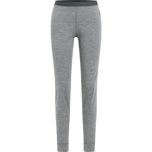 Odlo The Natural Merino 200 Base Layer Bottoms odlo steel grey melange (10183) M