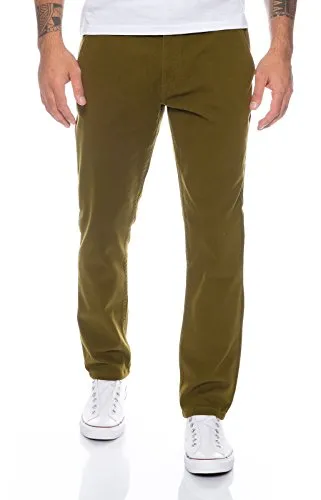 Rock Creek Chinohose Herren Slim Fit - Wanderhose für Herren mit Slim Fit Schnitt, aus bequemer Baumwollmischung, ideal für Outdoor-Aktivitäten und Freizeit.