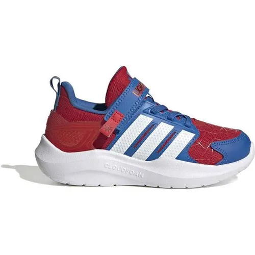 ADIDAS Kinder Freizeitschuhe MARVEL LIGHTORAMA SPIDER-MAN - Entdecke die adidas Marvel Lightorama Spider-Man Schuhe für Kinder! Mit aufregenden LEDs und elastischen Schnürsenkeln bieten sie Komfort und Spaß beim Spielen. Ideal für Abenteuer auf dem Spielplatz oder beim Herumtollen.
