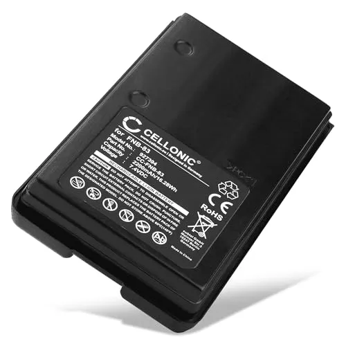 CELLONIC 1x Akku für Funkgerät Kompatibel mit Yaesu FT60, FT-60, FT-60R, FNB-57 - (2200mAh, 7.4V)