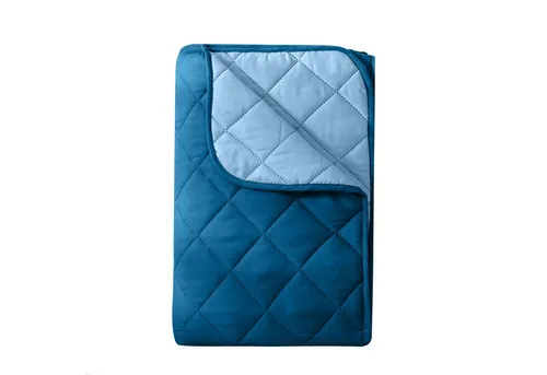 wometo Microfaser Sommer Steppbett 135x200 - Leichtes Steppbett in Dunkelblau, ideal für heiße Tage und Camping, kochfest bis 95° und pflegeleicht. Perfekt für eine erholsame Nacht.