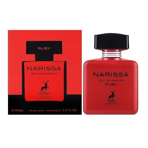 MAISON ALHAMBRA NARISSA RUBY 100ML EAU DE PARFUM SPRAY NAGELNEU & VERSIEGELT