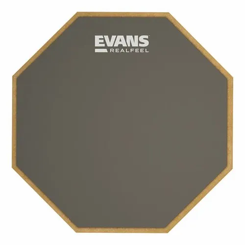 Evans RF-6GM Practice Pad - Schlagzeug-Zubehör: Evans Real Feel RF-6GM Practice Pad, 6" groß, einseitig bespielbar und ideal zum Üben, passend für Ständer mit M8 Gewinde.