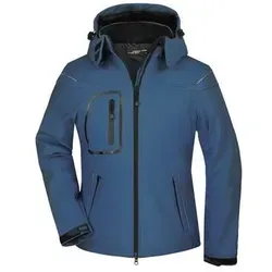 Ladies' Winter Softshell Jacket Modische Winter Softshelljacke blau, Gr. XXL