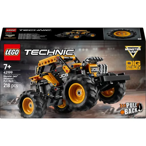 LEGO Monster Jam DIGatron (LEGO Technic) (42199) – Actionreicher Baukasten - Erlebe den ultimativen Monster Jam Spaß mit dem LEGO DIGatron (42199)! Robuste Bauweise und spannende Details für kreative Bauprojekte.