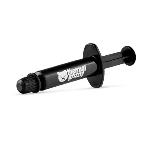 Thermal Grizzly Kryonaut Wärmeleitpaste - 11,1 Gramm / 3 ml - Wärmeleitpaste mit extrem hoher Wärmeleitfähigkeit und Austrocknungsresistenz - ideal für Gamer und PC-Enthusiasten.