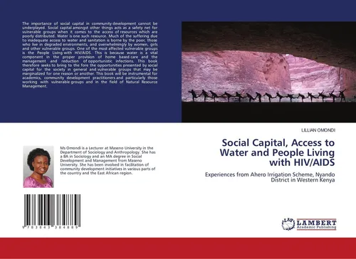 Lap Lambert Academic Social Capital, Access to Water and People Living with HIV/AIDS (Deutsch, Lillian Omondi, 2010) (55388939)