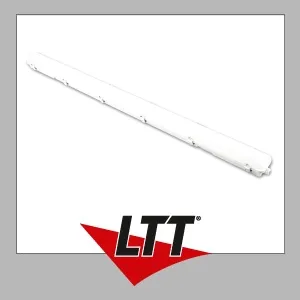 ISOLED Wannenleuchte 150cm IP65 - Leistungsstark und Vielseitig - Lampen für Werkstatt und Außenbereiche mit einstellbarer Leistung, stoßfestem Diffuser und 7200 Lumen Helligkeit in kaltweißem Licht (6000K). Ideal für Industrie, Garage und Keller.