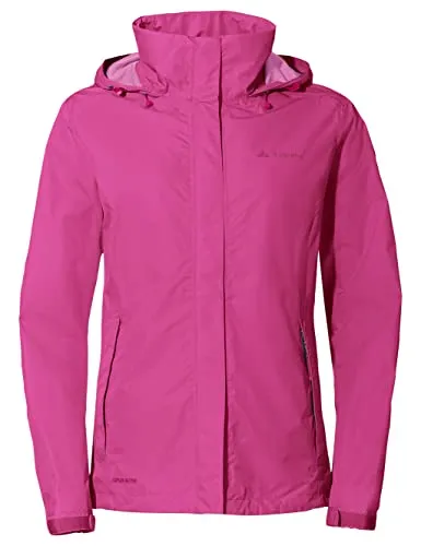 Vaude Damen Escape Light Jacke - Größe XXS, pink - Funktionsjacken: Leichte und moderne Hardshelljacke mit hoher Wetterfestigkeit, ideal für aktive Outdoor-Abenteuer.