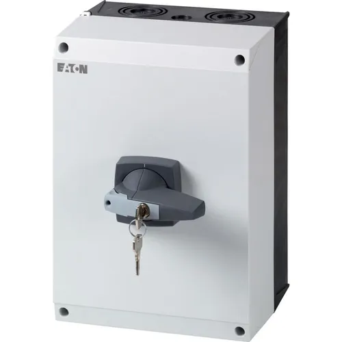 Eaton Lasttrennschalter DMM-160/3/I5/C-G 3-polig - Eaton Lasttrennschalter mit 160A, ideal für den professionellen Einsatz in elektrischen Anlagen. Robuste Bauweise und einfache Handhabung garantieren Zuverlässigkeit.