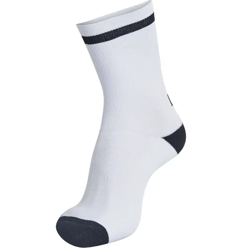 hummel Sportsocke Elite Indoor Low weiss/schwarz - 1 Paar, Größe: 31-34