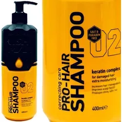 Nishman - 02 Pro-Hair Shampoo - Haarshampoo 400ml