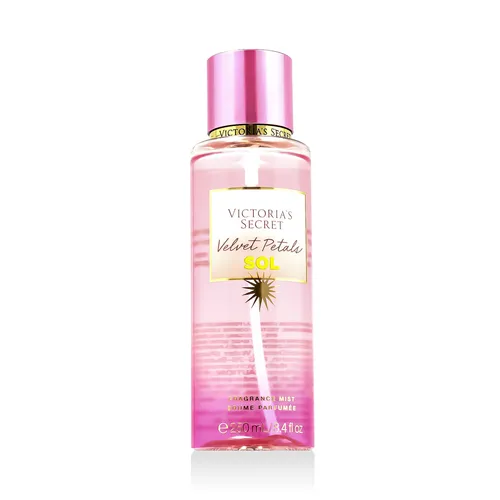 Victoria's Secret Velvet Petals Sol Bodyspray 250 ml - Damen Bodyspray mit einem verführerischen Duft von Velvet Petals, ideal für den täglichen Gebrauch und ein erfrischendes Gefühl den ganzen Tag.