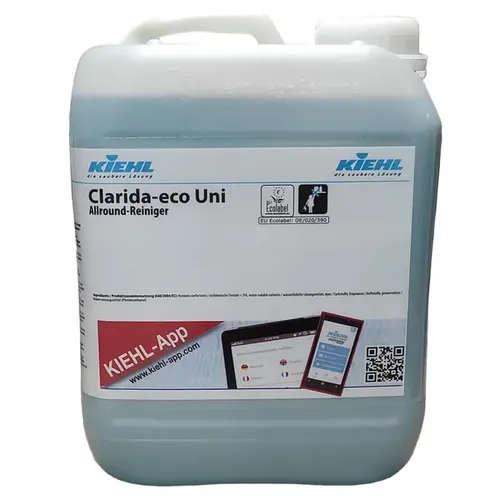 Universalreiniger Kiehl Clarida-Eco Uni 5 L universell einsetzbarer Unterhaltsreiniger zur Reinigung j252705