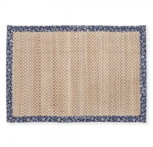 Greengate Platzset Tischset mit Baumwollrand Dahla Blue