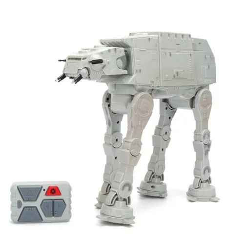 Star Wars AT-AT Walker ferngesteuertes Fahrzeug 33cm - Erleben Sie intergalaktische Abenteuer mit dem 33 cm großen Jada Star Wars R/C AT-AT! Mit motorisierten Bewegungen, Soundeffekten und detailreichem Innenraum ist dieses ferngesteuerte Fahrzeug ideal für Spiel und Sammlung.