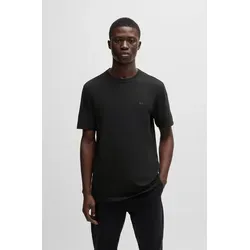 BOSS ORANGE T-Shirt Tegood mit Rundhalsausschnitt in Schwarz 4XL - Klassisches T-Shirt im Regular Fit, ideal für den lässigen Look. Hergestellt aus 100% Baumwolle, bietet es hohen Tragekomfort und ist pflegeleicht. Perfekt für jeden Tag!