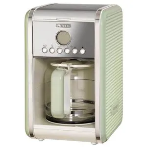 Ariete Vintage 1342 Retro Americano-Kaffeemaschine - 12 Tassen, 24-Stunden-Timer und Anti-Drip-Funktion für perfekten Kaffee am Morgen