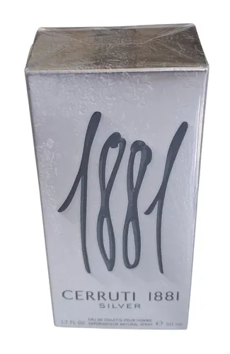 Cerruti 1881 Silver Eau de Toilette 50 ml für Ihn - Herrenparfüm mit einem eleganten und zeitlosen Duft, ideal für den modernen Mann, der Stil und Klasse schätzt.