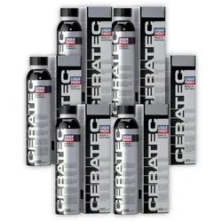 LIQUI MOLY 3721 CeraTec - 6x 300ml Motoröladditiv - Motoröladditiv mit Keramik-Verschleißschutz, verbessert die Motorleistung und verlängert die Lebensdauer. Ideal für alle Fahrzeugtypen.