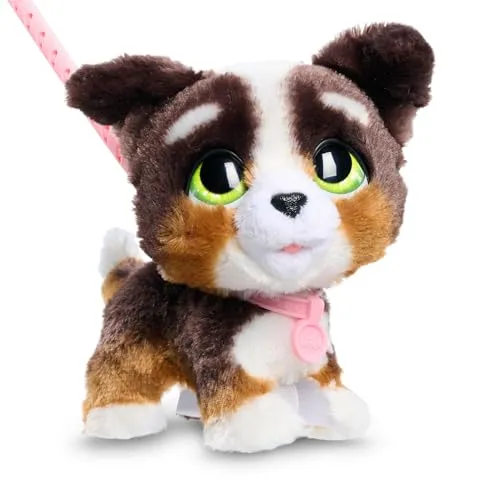 furReal Walk-A-Lots Bernedoodle - Interaktives Spielzeug für Kinder, süßer Designerhund mit niedlichen Geräuschen und pflegeleichtem Spielspaß