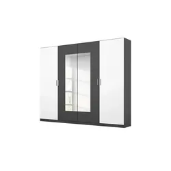 Kleiderschrank  Borneo ¦ grau ¦ Maße (cm): B: 226 H: 210 T: 54.0