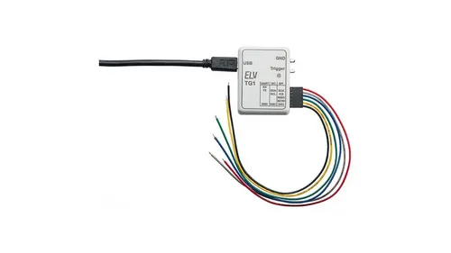 ELV Bausatz Triggergenerator TG1 für SPI/I2C/UART - Vielseitiger Triggergenerator Bausatz für SPI, I2C und UART. Ideal für Elektronikprojekte, ermöglicht einfache Signalsteuerung und präzise Anwendung in der Entwicklung.