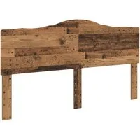 vidaXL Kopfteil Altholz 180 cm – Modernes Design für jedes Schlafzimmer - Modernes Kopfteil aus robustem Holzwerkstoff, das Stabilität bietet und sich leicht mit verschiedenen Einrichtungsstilen kombinieren lässt. Verleiht deinem Schlafzimmer einen eleganten Touch.