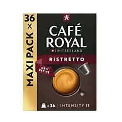 CAFÉ ROYAL Kaffee Nespresso* Kapseln Ristretto 36 Stück à 5.2 g
