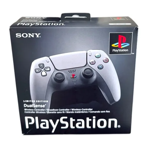 Sony PlayStation5 DualSense Wireless-Controller - 30th Anniversary Limited Edition, innovatives Design mit haptischem Feedback und dynamischen Trigger-Effekten für intensives Gaming Erlebnis