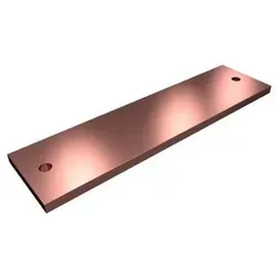 Rittal SV PE/PEN-Sammelschiene SV 9686.584 (VE2) - Hochwertige E-Cu Sammelschiene für Elektroinstallationen, kompakte Maße: 80x10 mm, Länge 300 mm, ideal für zuverlässige elektrische Verbindungen.