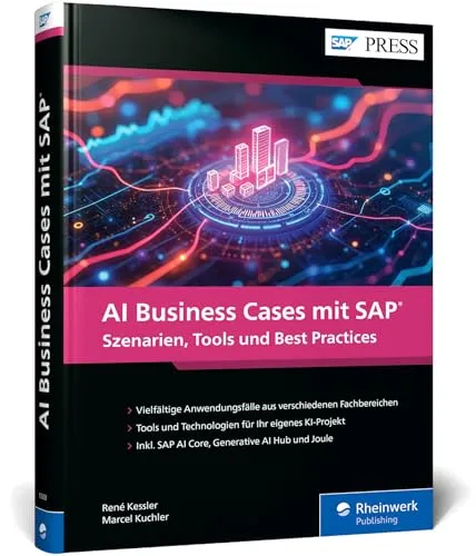 AI Business Cases mit SAP - Ihr Leitfaden für KI-Projekte - Entdecken Sie praxisnahe Anleitungen und inspirierende Beispiele für den Einsatz von KI in SAP. Ideal für Fachleute, die innovative Lösungen entwickeln möchten. Kategorie: Bücher